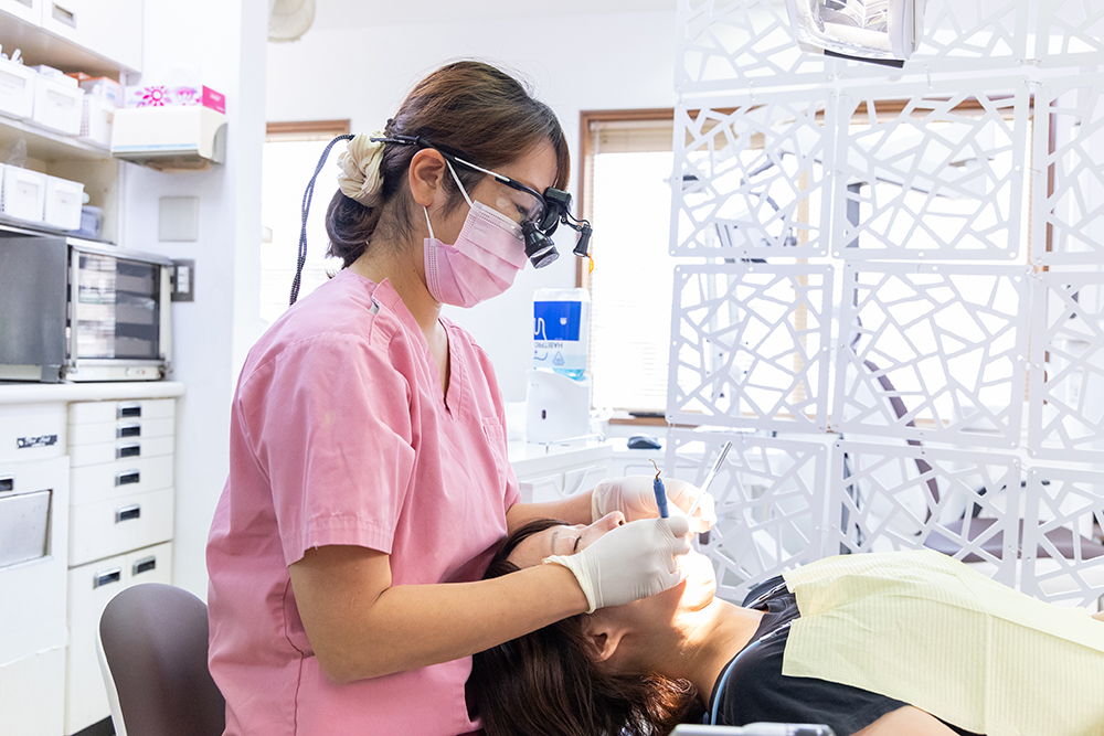 痛くなる前に通院しましょう